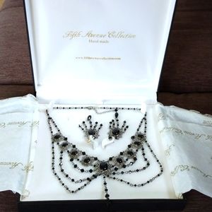 Fifth Avenue Collection Necklace and Earring Set